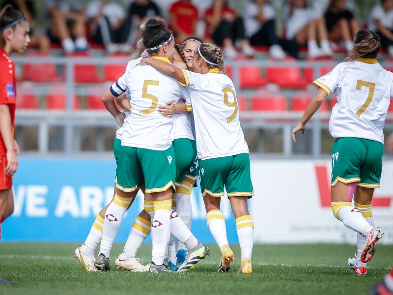 Женският тим на България започна с победа в първото издание на УЕФА Лига на нациите